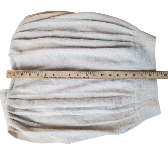 Vntg Evan Picone Women's Cream Sweater Vest. Lambswool & Angora. 80s. MED. A000 - Picture 8 of 8